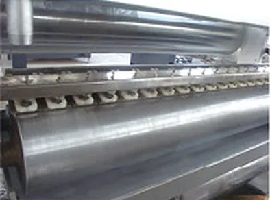 KM Gluing Machine, Contact Bar