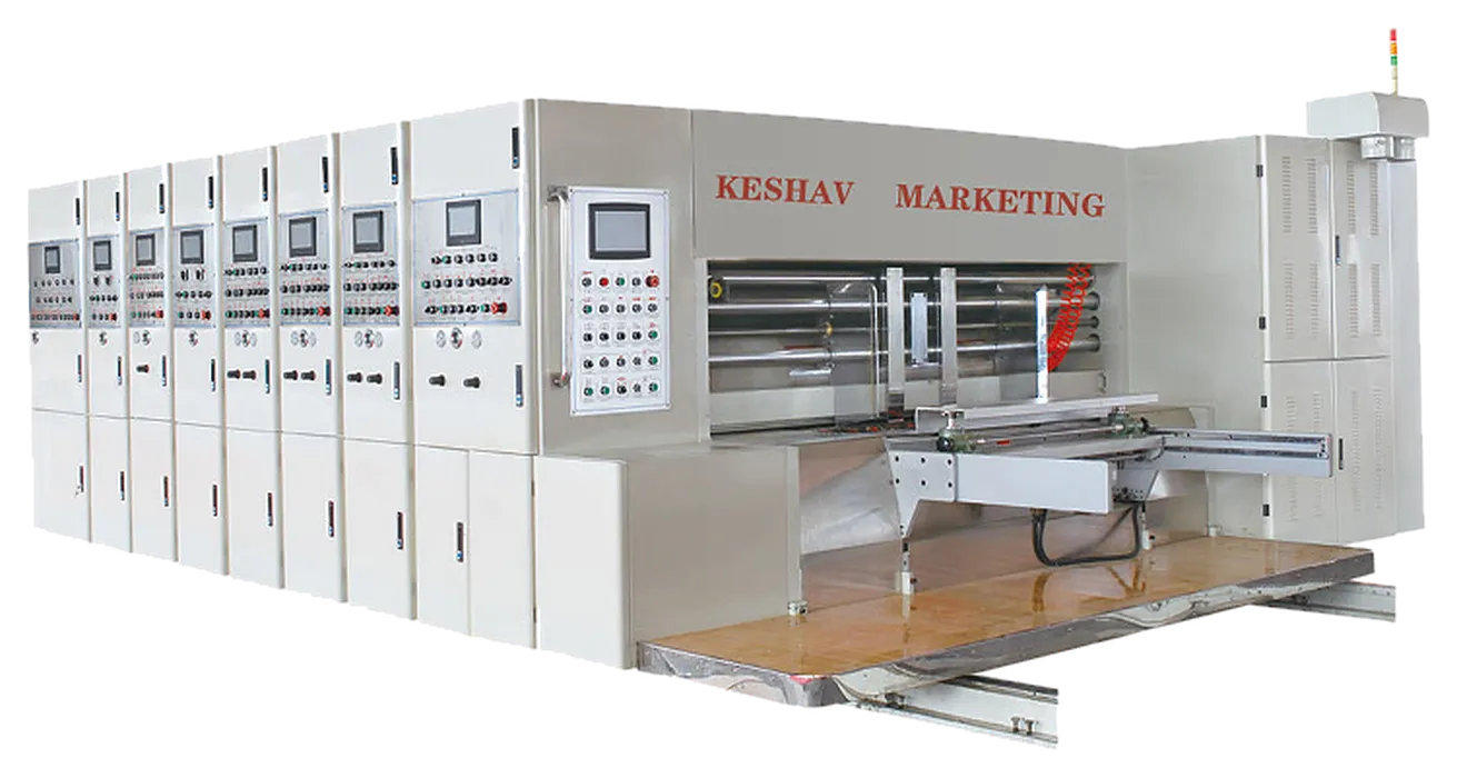 Automatic High-Speed Printing Slotting & Die-Cutting Machine, KM-900 / KM-1200 / KM-1400