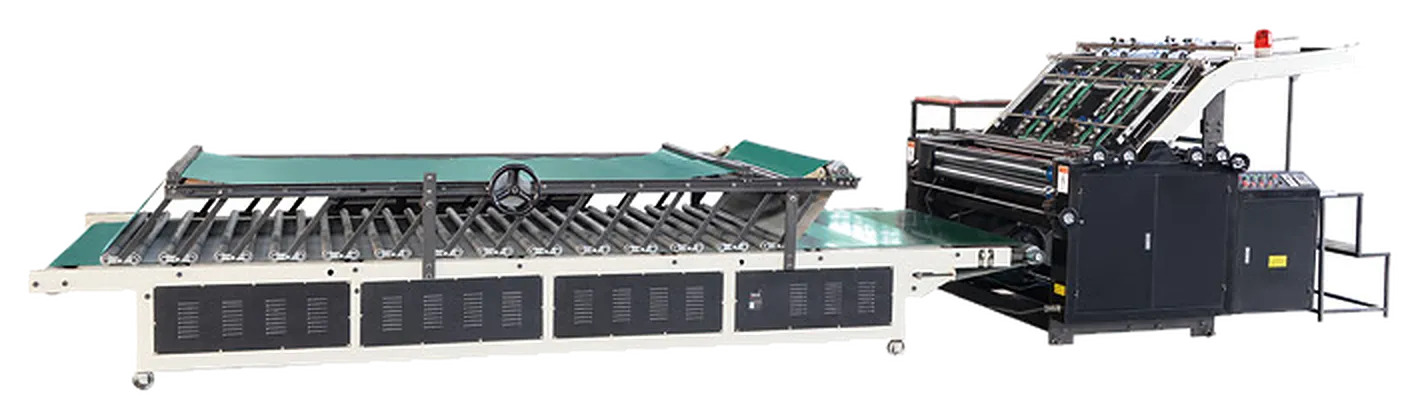KM-Q-2 Semi-Auto Flute Laminator, KM-1300Q-2 / KM-1450Q-2 / KM-1600Q-2